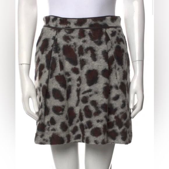 Sea New York Dresses & Skirts - Sea Wool Animal Print Skirt